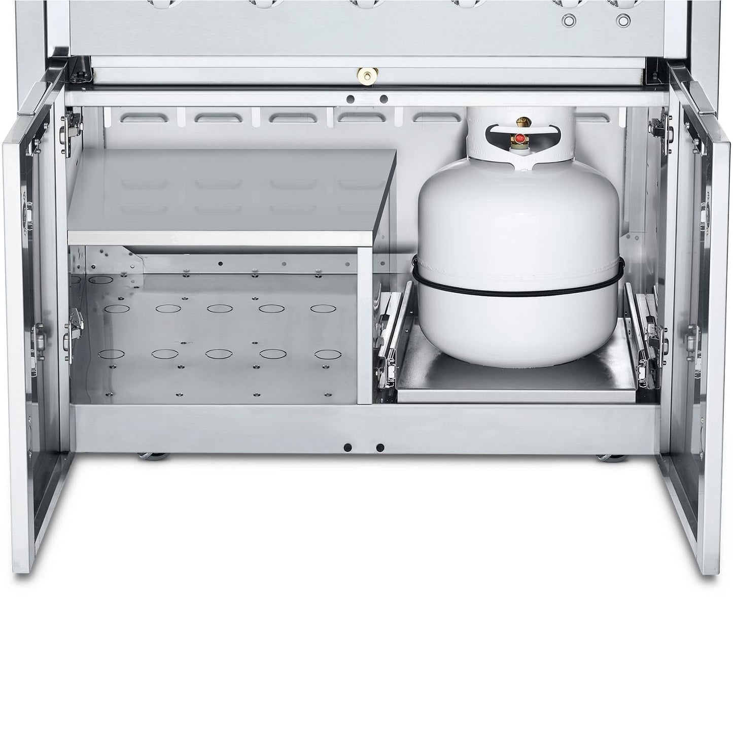 Crown Verity 30-Inch Mobile Propane Grill Pro Package - CV-MCB-30PRO