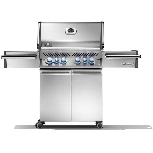 Napoleon Prestige PRO 500 4-Burner Natural Gas Grill w/ Rotisserie & Side Burner - PRO500RSIBNSS-3 - Image 1