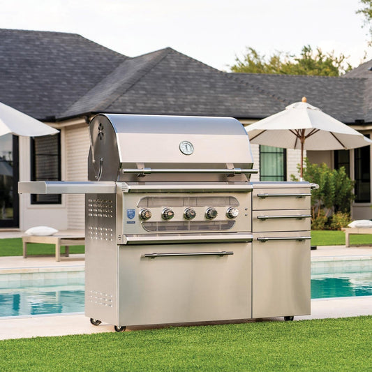 American Made Grills Muscle 36-Inch Freestanding Hybrid Grill - Natural Gas - MUSFS36-NG - Image 1