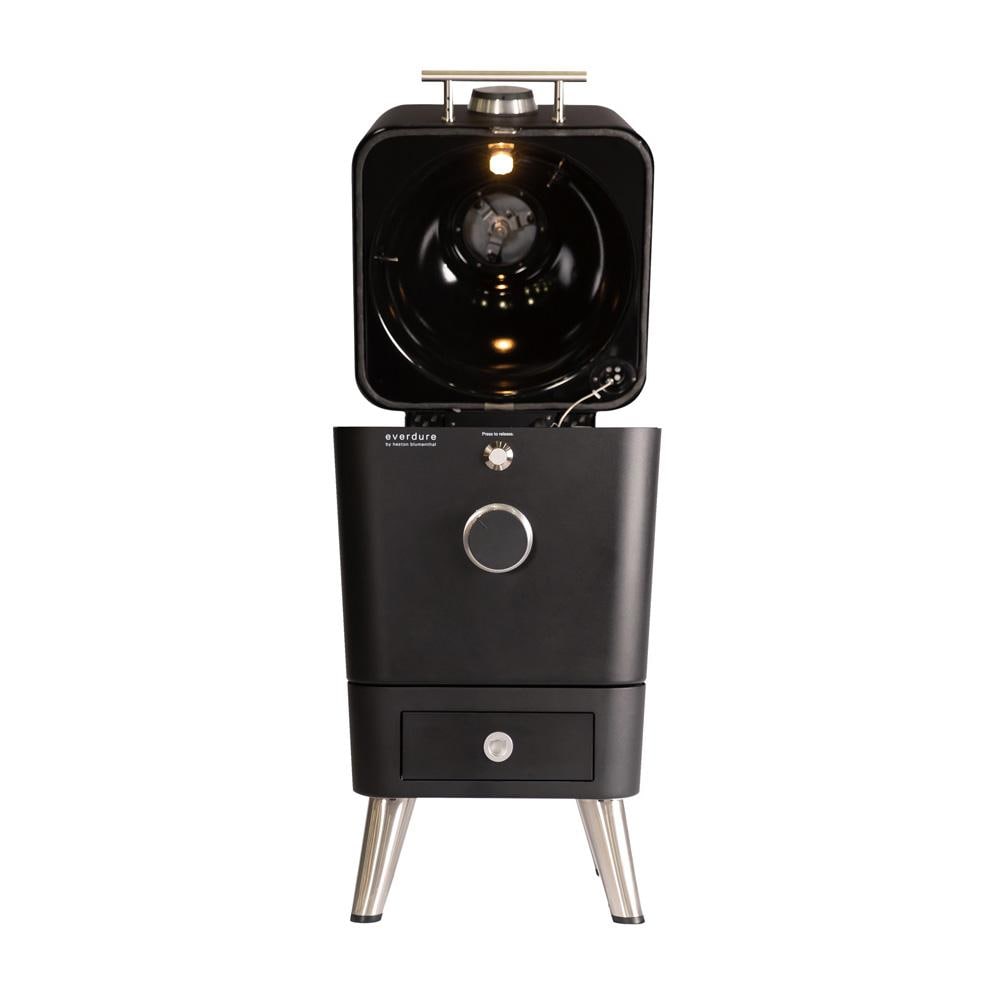 Everdure 4K 21-in Charcoal Grill & Smoker - Black - HBCE4KBUS - Image 7