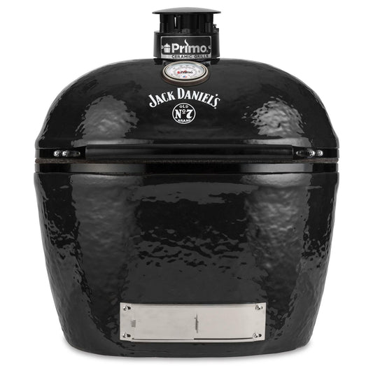 Primo Jack Daniels Edition Oval XL 400 Ceramic Kamado Grill With Stainless Steel Grates - PGCXLHJ (2021) - Image 1