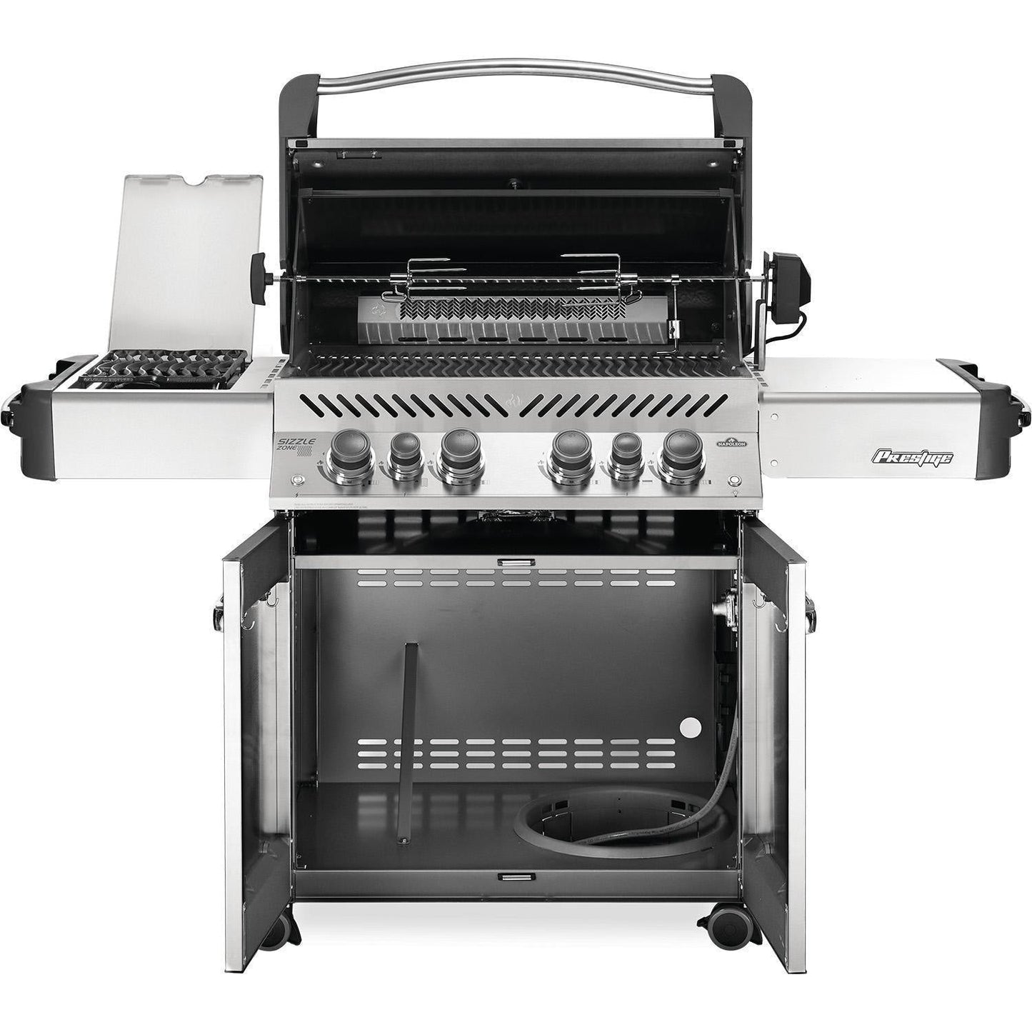 Napoleon Legacy Prestige 500 4-Burner Propane Grill w/ Cover & Accessories - Image 4