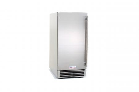 Blaze 50 Lb. 15-Inch Outdoor Ice Maker with Gravity Drain